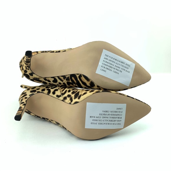 Steve Madden Carey Leopard Pointy Boot - Picture 7 of 8